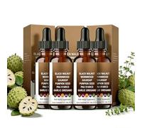 2026 New Black Walnut Wormwood Gut Reset, Black Walnut Wormwood Gut Cleanse, Gentle Gut Cleanse & Health & Absorption With Soursop And Oregano (4)