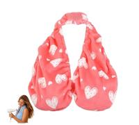 2026 New Bra Towel, Hands-Free Adjustable Shower Towel Bra for Women, Soft Fabric Sling in Post-Shower Self-Care (FR/ES, Letras, S, Regular, Regular, K)