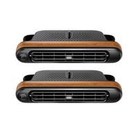 2026 NEW Car Seat Fan, Invisible Car Headrest Cooling Fan, Accessories with 3 Adjustable Wind Speeds for Almost Vehicle Jeep Van RV Truck (Wood grain color,2 Pcs)