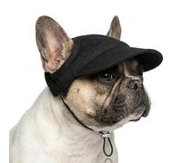 2026 New Dog Baseball Cap for Small Medium Dogs, Dog Sun Hat with Ear Holes and Adjustable Neck Strap, Pet Summer Beach Hat for Small Medium Large Dogs (#1,S)