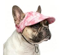2026 New Dog Baseball Cap for Small Medium Dogs, Dog Sun Hat with Ear Holes and Adjustable Neck Strap, Pet Summer Beach Hat for Small Medium Large Dogs (#3,XL)