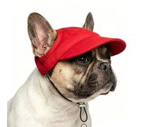 2026 New Dog Baseball Cap for Small Medium Dogs, Dog Sun Hat with Ear Holes and Adjustable Neck Strap, Pet Summer Beach Hat for Small Medium Large Dogs (#5,S)