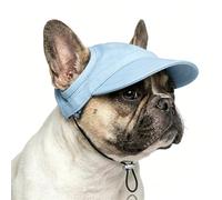 2026 New Dog Baseball Cap for Small Medium Dogs, Dog Sun Hat with Ear Holes and Adjustable Neck Strap, Pet Summer Beach Hat for Small Medium Large Dogs (#8,S)