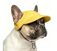 2026 New Dog Baseball Cap for Small Medium Dogs, Dog Sun Hat with Ear Holes and Adjustable Neck Strap, Pet Summer Beach Hat for Small Medium Large Dogs (#9,L)