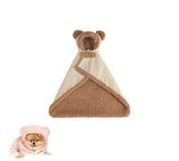 2026 New Dog Cape Blanket, Dog Cape Blanket for Small Dogs, Cute Soft Comfortable Pet Cold Weather Coat Wraps with Hood (Brown,Medium)