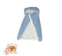 2026 New Dog Cape Blanket, Dog Cape Blanket for Small Dogs, Cute Soft Comfortable Pet Cold Weather Coat Wraps with Hood (Blue,Medium)