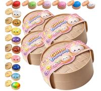 2026 New Dumpling Squishy | Fun Surprise & Stress Relief for Busy Days, Random Colors (4 Packs)
