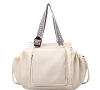 2026 New Essential Tote Bag - Multifunctional Everyday Bag with 15 Smart Pockets, Tote Great Storage for Ladies (White)