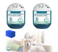 2026 New Indoor Air Purification Dust Removal Magic Box, Multi-Functional Air Magic Box, Automatic Dust Collection Air Purifier Magic Box, Fresh Air for Any Room (2)