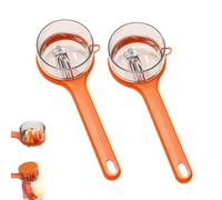 2026 New Kitchen Special Fruit Peeler with Box Storage, New with Box Storage Kitchen Special Fruitpeeler, Double-Sided Stainless Steel Peelers (Orange(2PC))