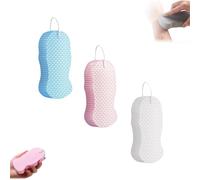 2026 New Magic Exfoliating Bath Sponge 3D Super Soft Exfoliating Bath Sponge Skin Friendly and Reusable for Adults Women and Men (3PCS/A)