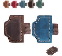 2026 New Magnetic Leather Pen Holder Bookmark, Personalized Bookmarks, Customized Gifts for Readers (2PCS-C,A)