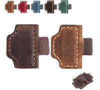 2026 New Magnetic Leather Pen Holder Bookmark, Personalized Bookmarks, Customized Gifts for Readers (2PCS-A,K)