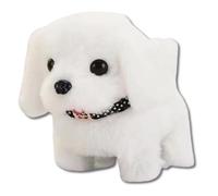 2026 New Nicoo My Realistic Robot Puppy, Nicoo Nicco Interactive Plush Robots Dogs, Robot Dog That Acts Like A Real Dog, That Acts Like a Real Puppy, for Adults, Walks, Barks, and Wags Its Tail (E)