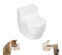 2026 New Novelty Raised Food and Water Bowls for Small Cats, Stainless Steel Non-Spill Hanging Feeding Station, Space-Saving, Non-Spill Pet Food Dish (1PCS-A)