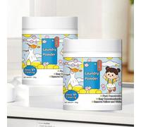 2026 New Oxygen Laundry Powder,Hyper Concentrated Strong Stain Remover Powder,Stain Remover for Clothes Laundry,Formula Safe on Everyday Fabrics Removes Milk Sweat Oil Fruit Stains