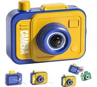 2026 New Prank Cameras Water Gun, Camera Double Prank Water Gun, Prank Creative Double-Sided Reverse Waters Guns, Squirt Camera Toy for Pool, Beach (Yellow)