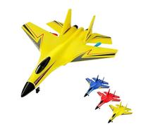 2026 New Remote Control Airplane, Upgraded RC Plane Remote Controls for Glider Airplanes 2.4 GHz 2-Channel, Remote Control Airplane Model (Yellow)