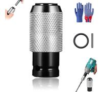 2026 New Rotary Hammer Adapter with Impact Drill Bits Set,Electric Hammer to Drill Converter,with 4PCS Heavy-Duty Carbide Bits,Electric Drill Tool Kit (1PCS-Adapter)