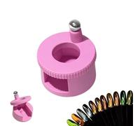 2026 New Rotating Cat Eye Magnet, Beginner Friendly Nail Tool, Cat Eye Magnet for Excellent Light Absorption, Can Easily DIY Glossy Cat Eye Effect (Pink)