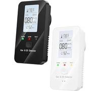 2026 New Steadfast 4-in-1 Detector with LCD HD Screen - Protect Your Home with Haven,Plug and Play Easy Setups, Real-Time Display for Home, Apartment,Hotel,Camping RV (Mix)