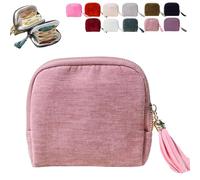 2026 New Travel Jewelry Case, Portable Jewelry Organizer Box with Five Compartments and Side Zipper Pockets for Bracelets Rings Earrings Necklaces, Compact Storage for Travel & Daily Use (Pink 2)