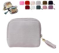 2026 New Travel Jewelry Case, Portable Jewelry Organizer Box with Five Compartments and Side Zipper Pockets for Bracelets Rings Earrings Necklaces, Compact Storage for Travel & Daily Use (Grey)