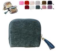 2026 New Travel Jewelry Case, Portable Jewelry Organizer Box with Five Compartments and Side Zipper Pockets for Bracelets Rings Earrings Necklaces, Compact Storage for Travel & Daily Use (Green)