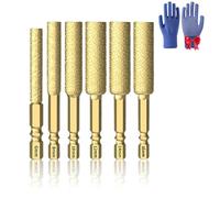 2026 New Ultimate Perfect Hole Drill Bit,Perfect Hole Drill Bits for Tile, Diamond Core Drill Bits with Wax Core Cooling Feature,for Grinding Porcelain Tile,Marble,Glass,Granite (1SET)