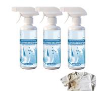 2026 New Upgrade Clothing Emulsifier Stain Remover Spray, Non-Ionic Laundry Pre-Treatment, Powerful Laundry Stain Remover Spray Suitable for Removing Grease Oil And Food Stains (3 Pcs)