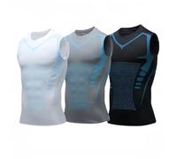 2026 New V Boost V2 Compression Shirt Men Shapewear Shirt Men Sleeveless Compression Tank Top (D,4XL)