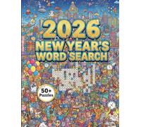 2026 New Year's Word Search: 50+ Large Print Puzzles for Adults and Seniors | Celebrate the New Year, Winter Season, and Resolutions | The Ultimate 2026 Activity Book