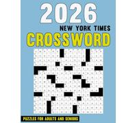 2026 New York Times Crossword Puzzles For Adults And Seniors: Cognitive training puzzles designed for multi-age brain support