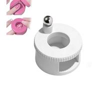 2026 nueva herramienta magnética giratoria de ojos de gato para uñas, herramienta de esmalte de gel de ojo de gato magnético fuerte N40 giratorio de 360 ° (White)