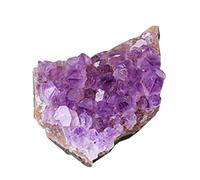 2026 Nuevo Cluster de Cruda Natural, Piedra de Sanadora Morado Profundo, Verdadera Geoda de Espécimen Mineral Para Meditación Reiki Casa Oficina Escritorio Decoración