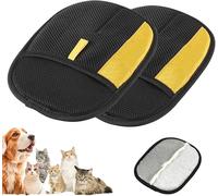 2026 Nuevo Guante Quitapelos Para Mascotas, Guantes Antiestáticos Reutilizables De Doble Cara, Utilizados Para La Limpieza, Depilación Y Belleza Para Sofás (2 Piezas)