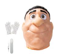 2026 Nuevo Juguete Recargable para Hacer estallar espinillas, Simulador de Alivio de estallidos Recargable, Juguete para apretar de Cabeza Grande para aliviar el estrés y la ansiedad con p Black Hair