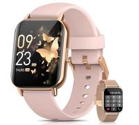2026 Nuevo Reloj Inteligente Mujer, 1.85" AMOLED Smartwatch con Llamadas Función Femenina, 24H SpO2/Pulsómetro/Sueño,113+ Modos Deportivos 5ATM Calorías Podómetro WhatsApp para Android iOS Rosa Regalo