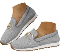 2026 Orthopedic Sneakers for Women Women's Casual Loafers Lightweight Penny Work Loafer Slip Comfortable Slip On Shoes Orthopedic Sneakers for Women (Black,38)