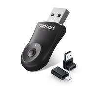 2026 OTTOCAST Mini Adaptador CarPlay & Android Auto Inalámbrico, 2-en-1 Adapter CarPlay Wireless Bluetooth, Plug & Play para iOS 10+/Android 11+, Compatible con Coches 2016+, USB-A/USB-C (Negro)