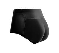 2026 Pantalones de Mujer Ropa Interior sin Costuras Bragas Push Up Glúteos para Mujer Modelador de Cuerpo Levantando Caderas Formas Látex Hombre Lencería, Negro , XL