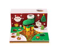 2026 Paper Carving Calendar Desk Decoration Office Tear-Away 3D Memo Pads for Room Office Decoration