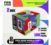 2026 Paquetes de Pegatinas y Álbum de Tarjetas de Fútbol Oficiales de la FIFA Panini Edición Limitada Colección de Recuerdos de Fútbol 1Box-013