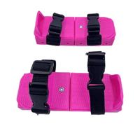 2026 Patines de patinaje sobre hielo ajustables de doble patín para niños Entrenamiento de invierno principiantes con 2 piezas (C, 19,5 x 8,5 x 7,5 cm)