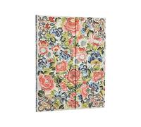 2026 Pear Garden (Peking Opera Embroidery) Ultra 12-month Horizontal Hardcover Flexi Dayplanner 2026 (Wrap Closure)