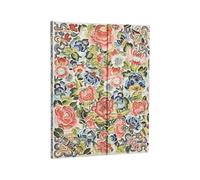2026 Pear Garden (Peking Opera Embroidery) Ultra 12-month Vertical Hardcover Flexi Dayplanner 2026 (Wrap Closure)