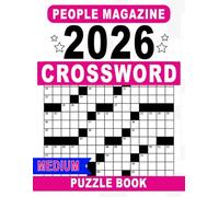 2026 People Magazine Crossword Puzzle Book: Entertaining Grids Filled with Engaging Clues and Relaxed Fun