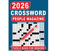 2026 People Magazine Crossword Puzzles Book For Seniors