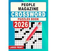 2026 People Magazine Crossword Puzzles Book Large Print: Entertaining Grids Filled with Creative Clues and Smooth Solving