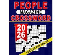 2026 People Magazine Crossword Puzzles For Adults: Engaging Word Games to Boost Vocabulary and Focus